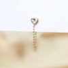 Arete Camila blanco