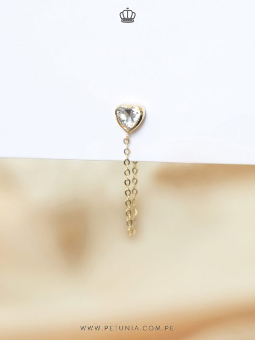 Arete Camila blanco