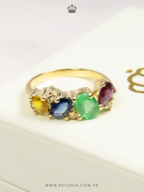 Anillo Familia oro