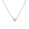 Cadena Beatriz Moissanita plata