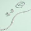 Pulsera Tennis Bezel Moissanita 2mm