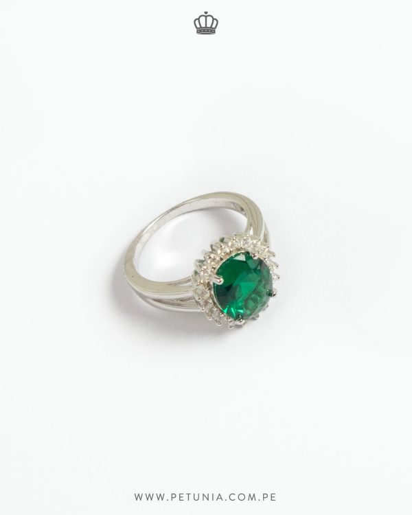 Anillo Diana oval verde - Imagen 3