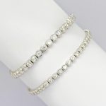 Pulsera Tennis Bezel Moissanita 3mm