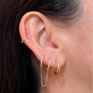 Argollas Lisas 15 mm