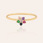 Anillo Roseta multicolor