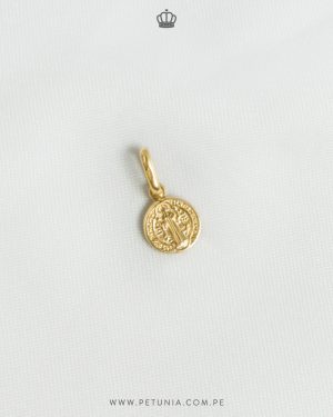 Dije San Benito mini oro