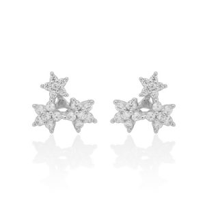 Aretes Jennie Plata
