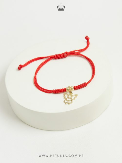 Pulsera Angel beads oro