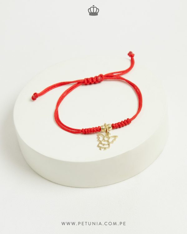 Pulsera Angel beads oro