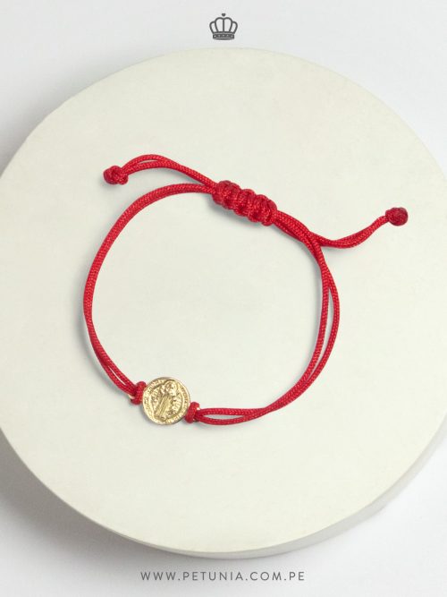 san benito baby Pulsera San Benito oro