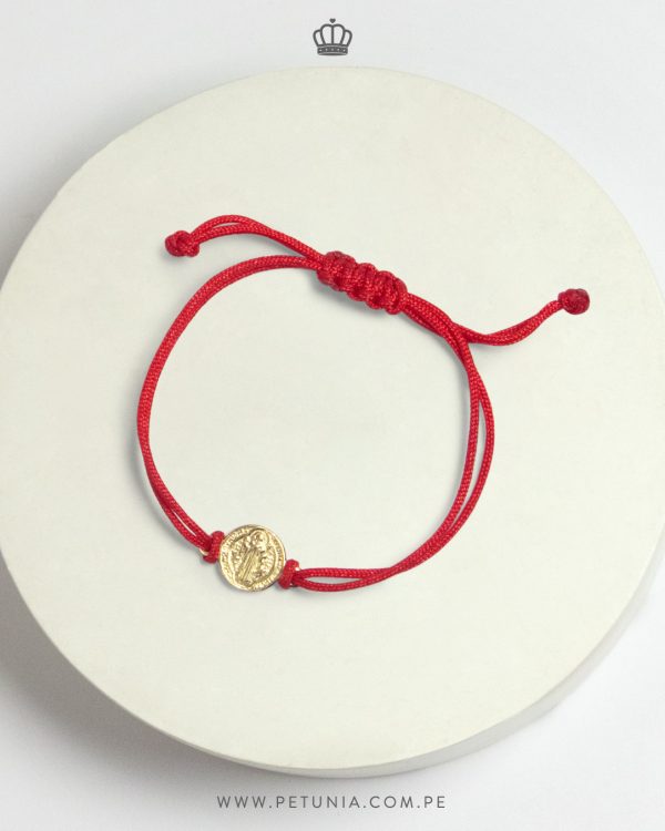 Pulsera San Benito oro