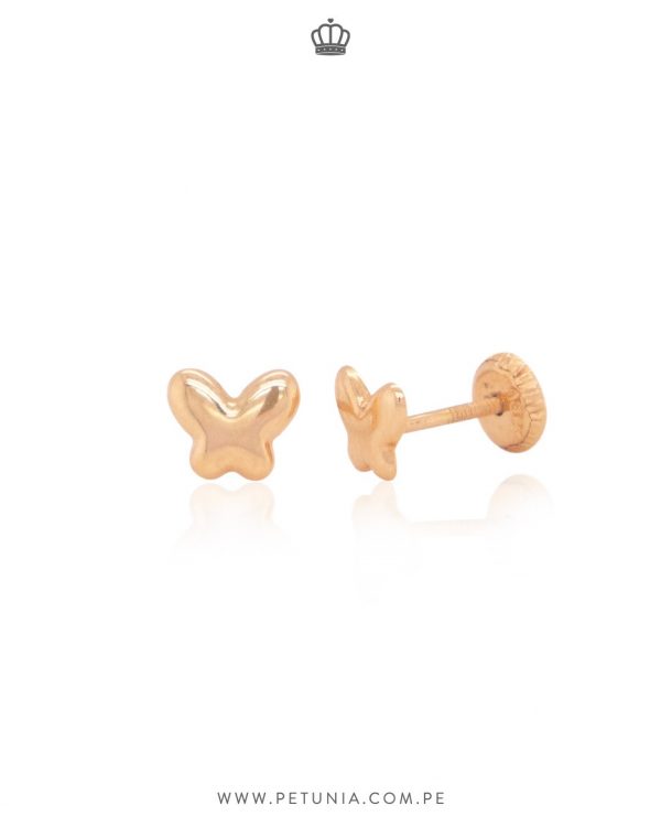 Aretes Farfalla gold - Imagen 3
