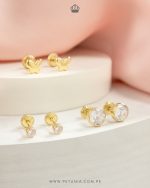 Aretes Farfalla gold - Imagen 2