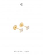 Aretes Cosmopolitan 4 mm - Imagen 4