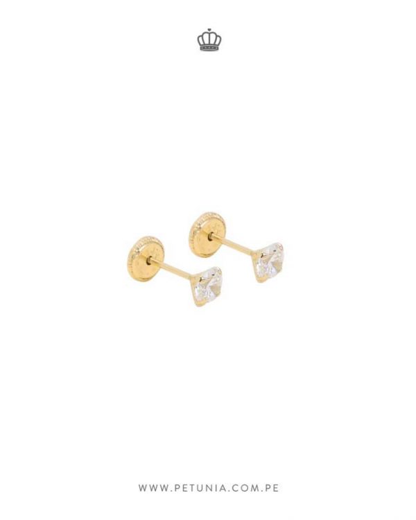 Aretes Cosmopolitan 4 mm - Imagen 4