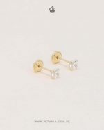 Aretes Cosmopolitan 4 mm