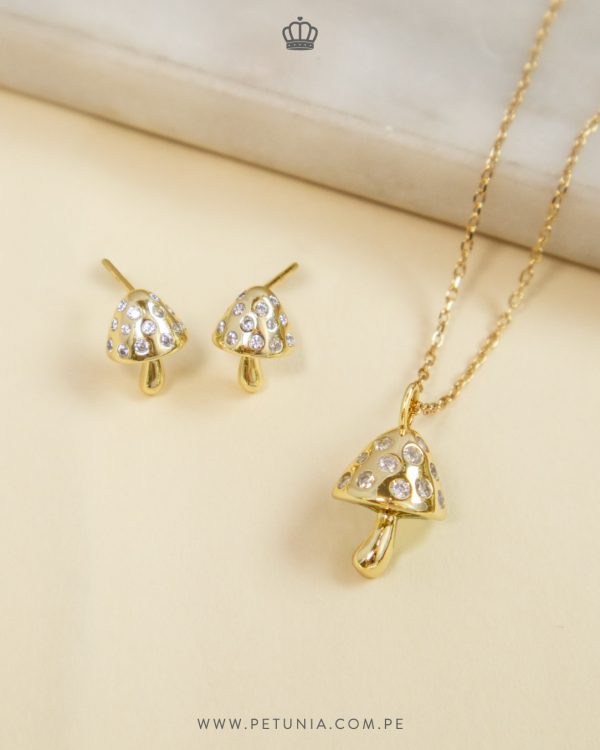 Aretes Honguito - Imagen 2