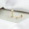 Piercing Virginia Diamante 2mm