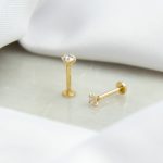 Piercing Virginia Diamante 2mm