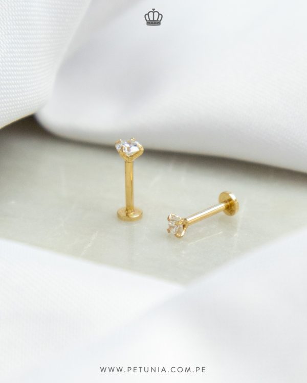 Piercing Virginia Diamante 2mm