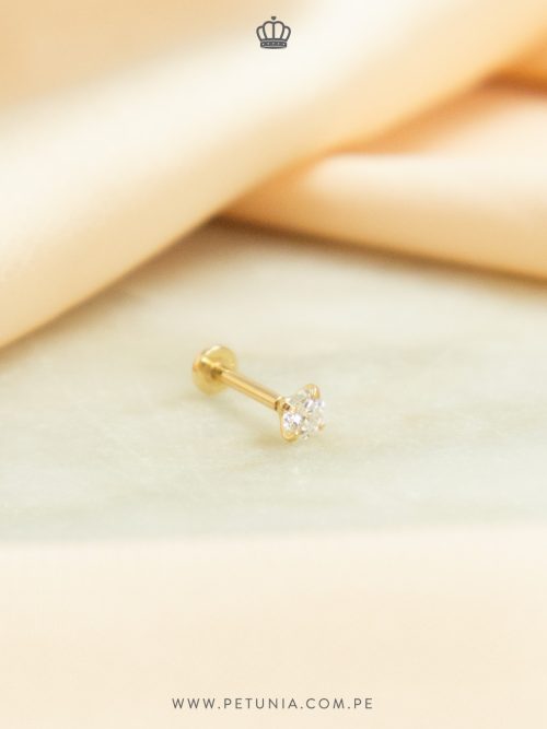 Piercing Valeria diamante lab 3 mm