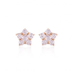 Aretes Star Petit Big blanco
