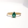 Anillo Esmeralda gota