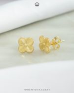 Aretes Amanda petit oro - Imagen 3