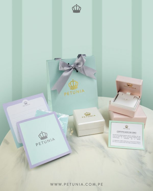 Anillo Medio rivier Zafiros - Imagen 3