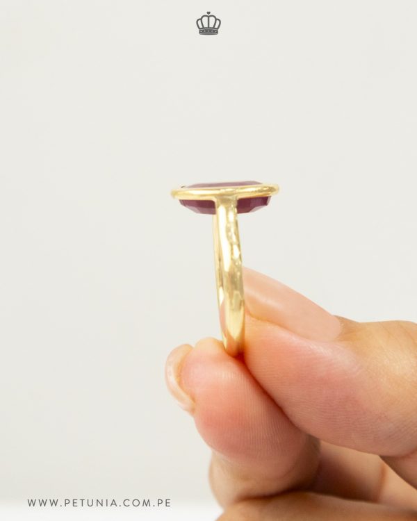 Anillo Rubi bezel - Imagen 3