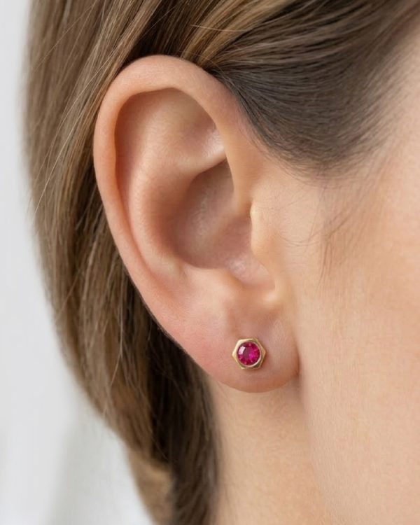 Aretes Ingrid oro - Imagen 2