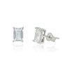 Aretes Baguette cristal