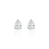 Aretes Bianca gota plata