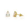 Aretes Bianca gota dorado