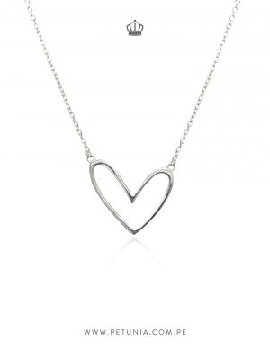 Cadena Corazon calado