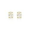 Aretes Bianca oval dorado