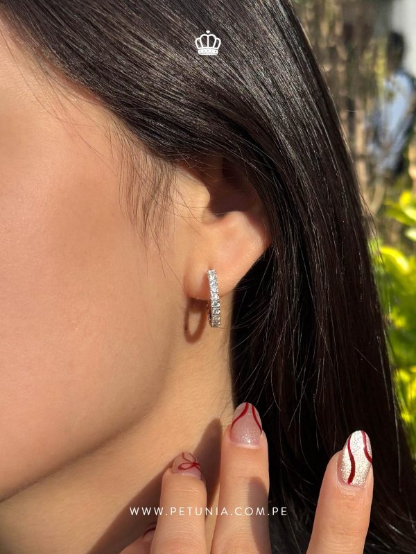 Argolla Juliette Moissanita plata - Imagen 2