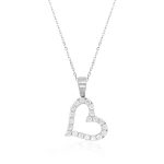 Cadena Cecilia Big Moissanita plata