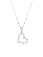 Cadena Cecilia Big Moissanita plata
