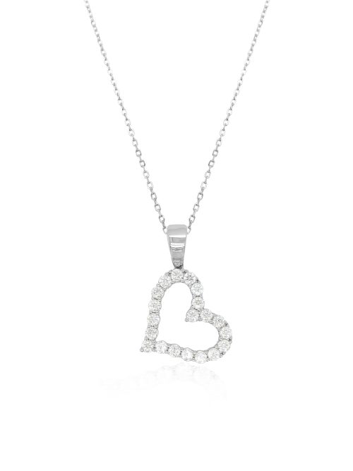 Cadena Cecilia Big Moissanita plata