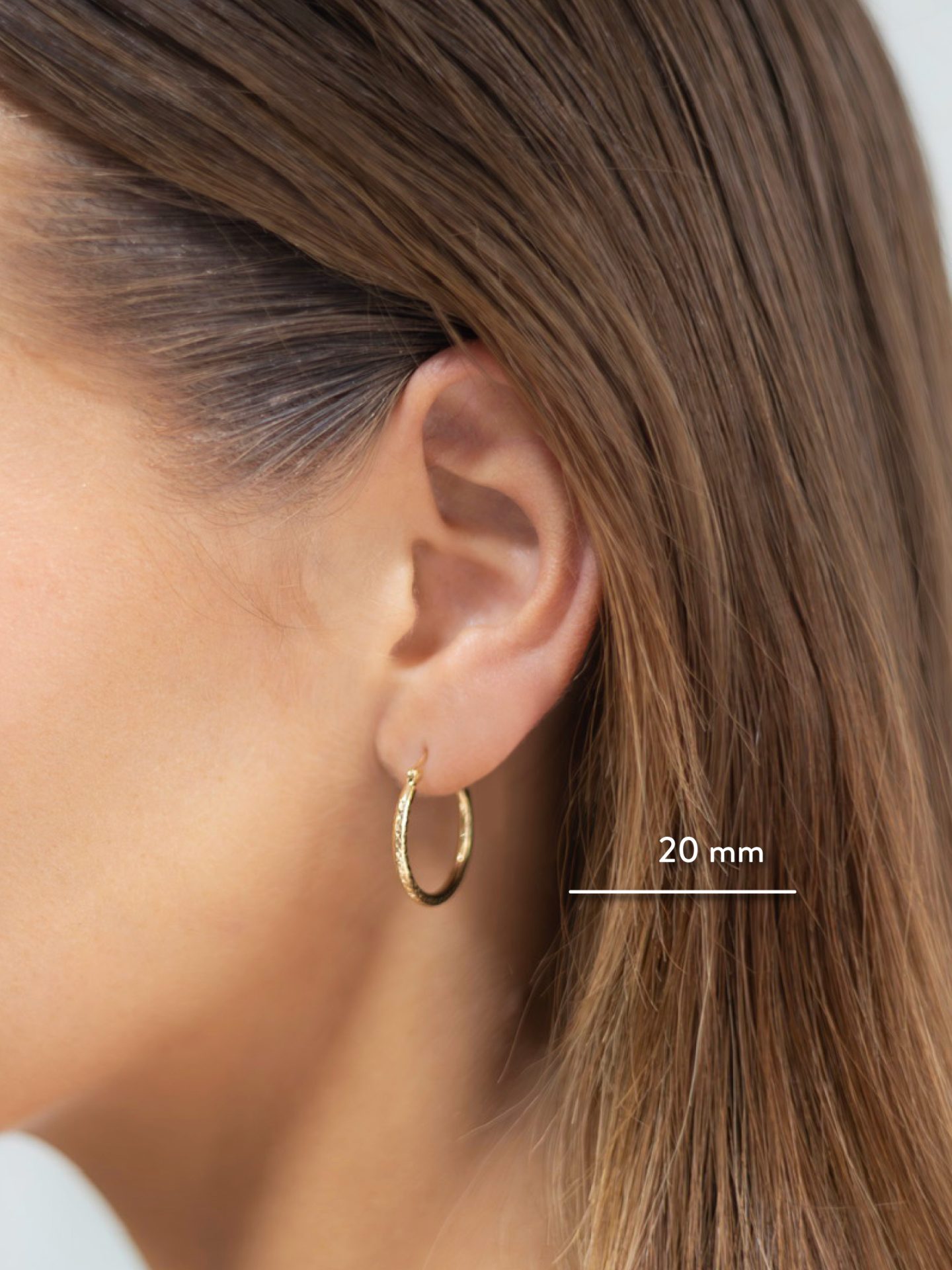 ARGOLLAS ADIAMANTADAS 20 MM Argollas Adiamantadas 20 mm - Imagen 1