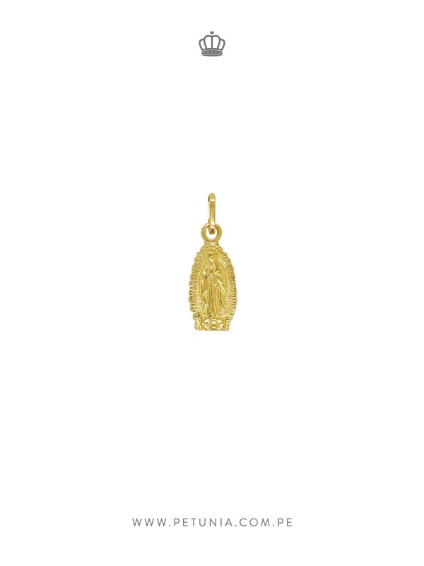 Dije Virgen de Guadalupe oro - Imagen 2