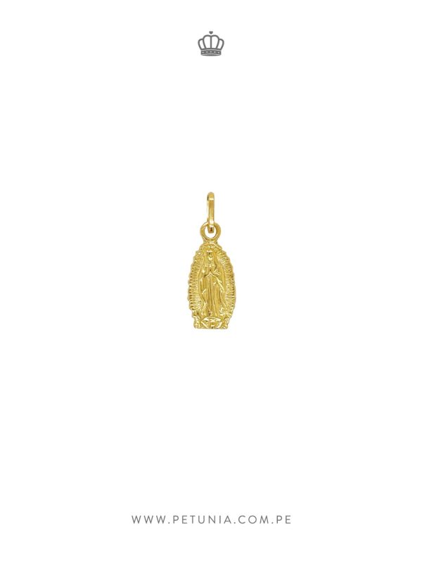 Dije Virgen de Guadalupe oro