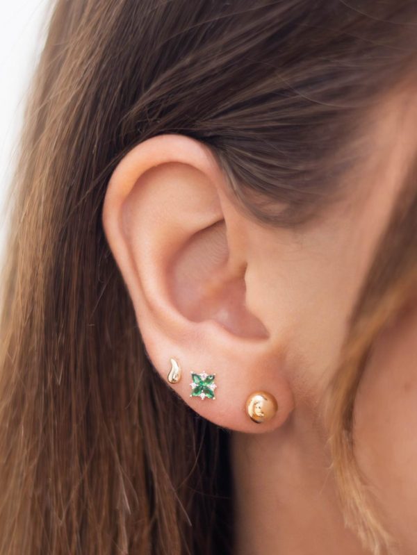 Piercing Gala verde 6 mm