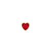 Piercing Ilusion heart rojo