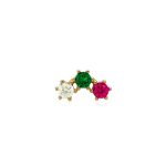 Piercing Star Medium Multicolor 8 mm