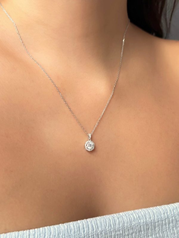 Cadena Daysi Moissanita