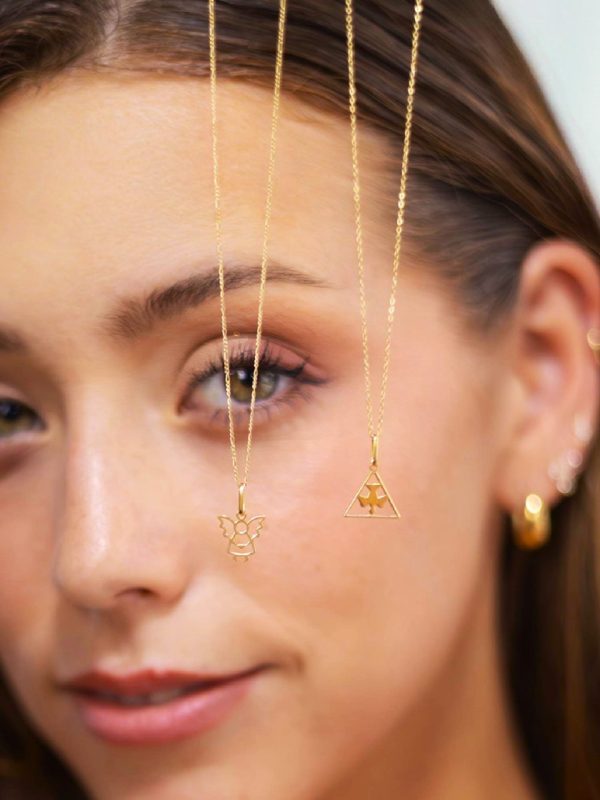 Dije Espiritu Santo oro 18k