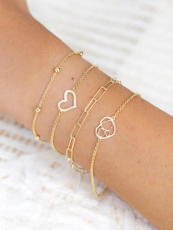 Pulsera Love oro - Imagen 2