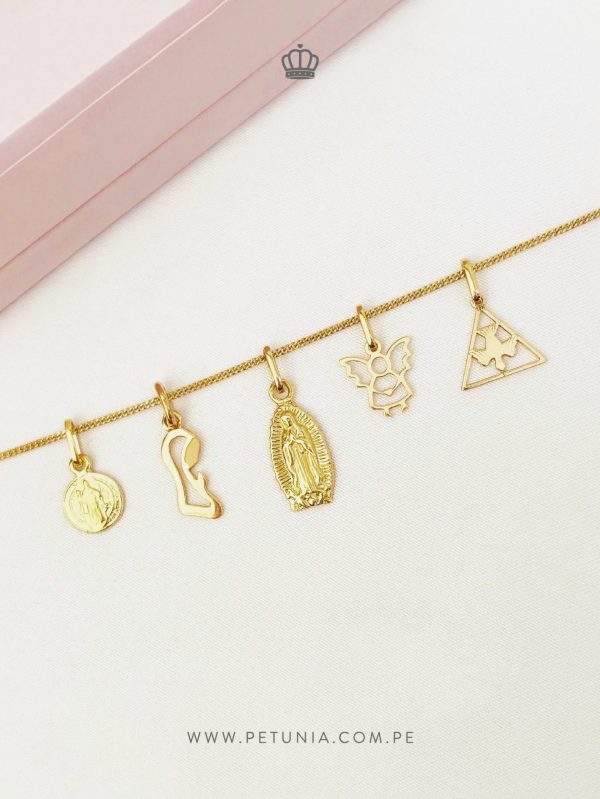 Dije Espiritu Santo oro 18k